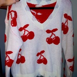 NWOT Altrd state cherry sweater